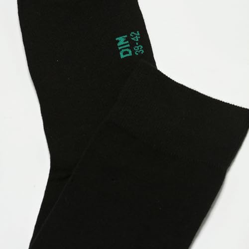 DIM Good Calzini Uomo Nero 43-46 Cotone x2