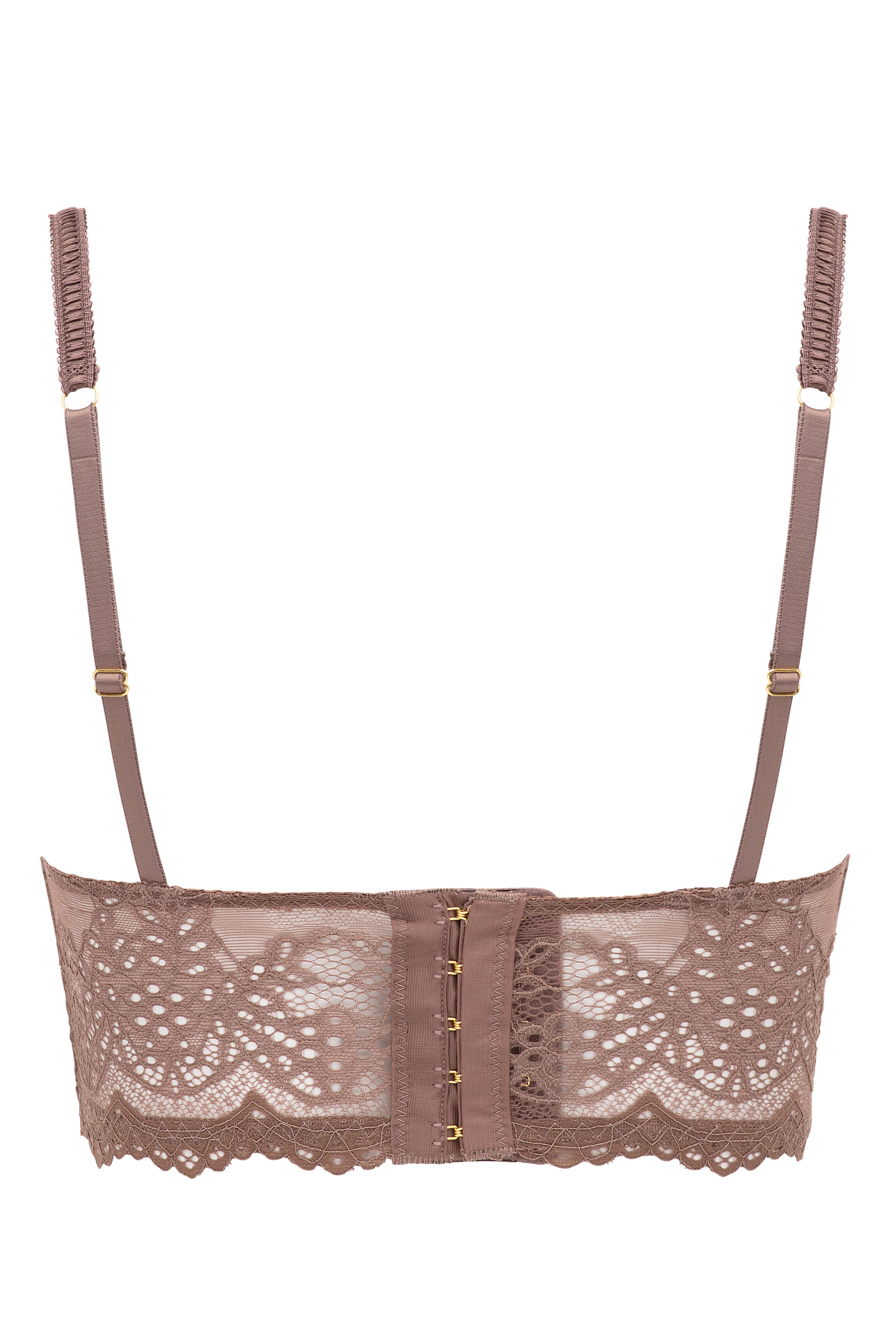 René Rofé Lace Longline Reggiseno 2 Pezzi in Pizzo
