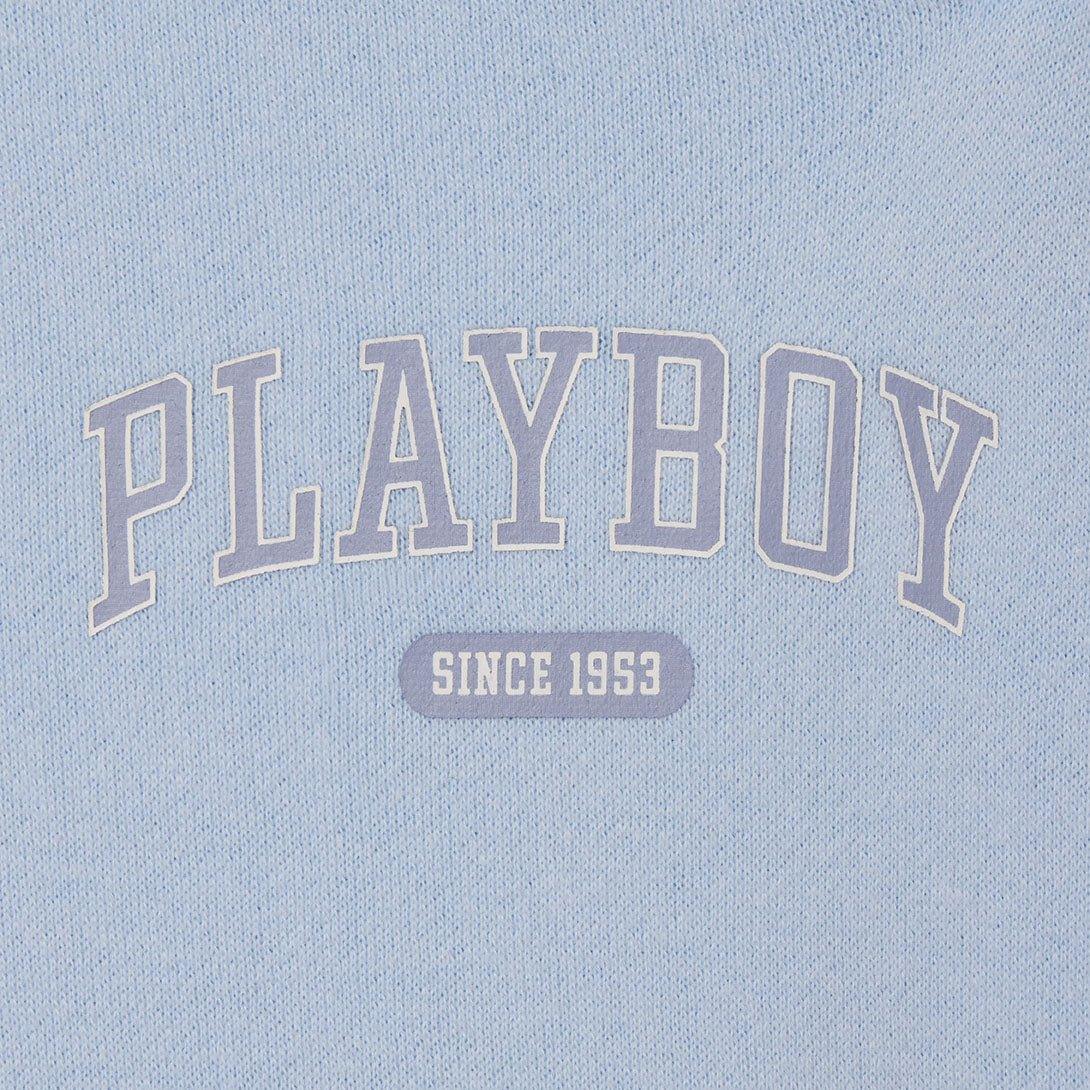 Playboy Since 1953 pantalone tuta grigio vita alta