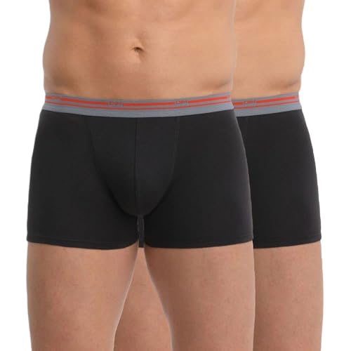 DIM Stretch Cotton Comfort boxer uomo x4 neri XL cotone