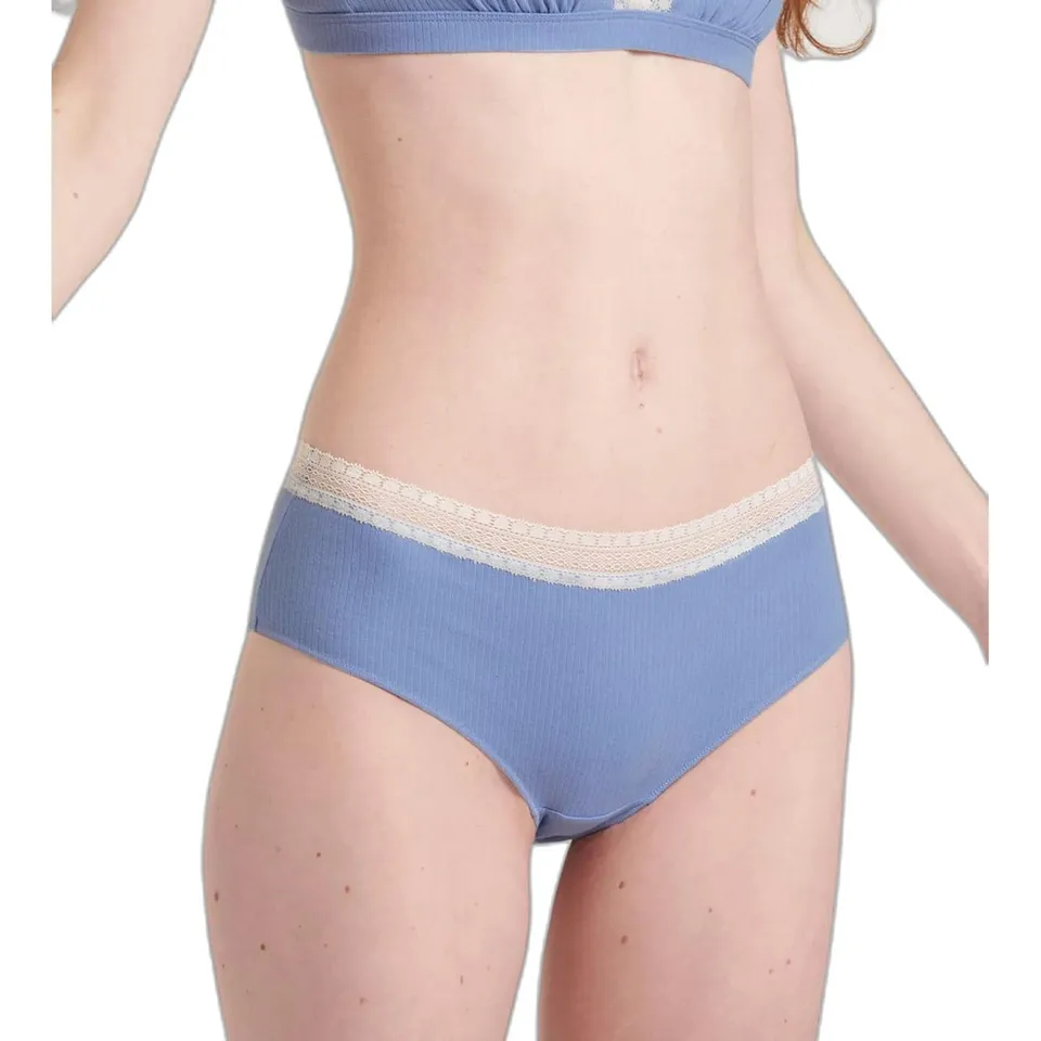 Sloggi Go Ribbed slip hipster riviera 2 pezzi