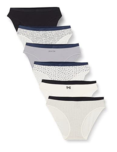 DIM Mutande Donna Pacco da 6 Slip Cotone
