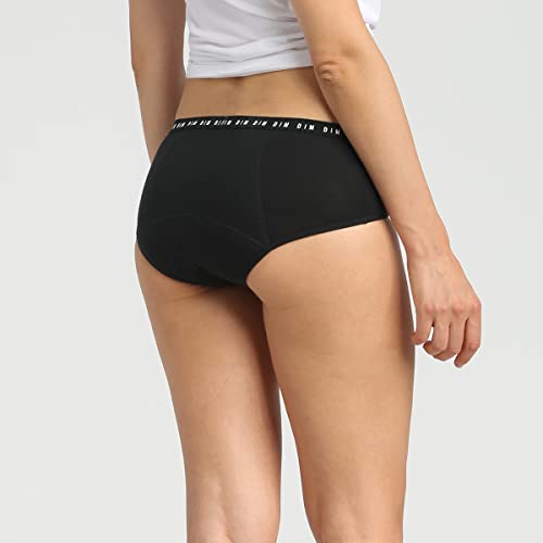 DIM Protect Slip Mestruale Donna x2 Cotone Bio Flusso Abbondante