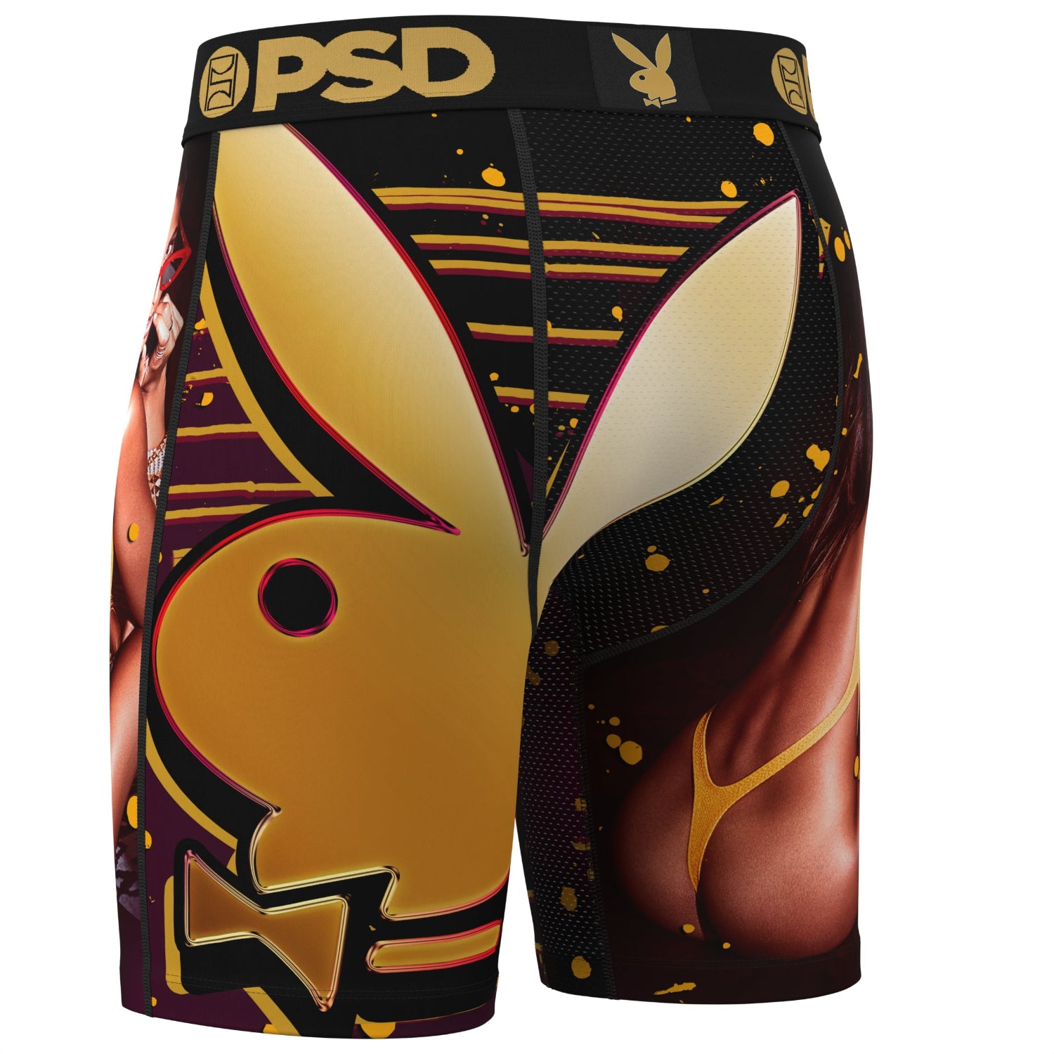 Playboy PSD Late Night slip uomo nero micromesh