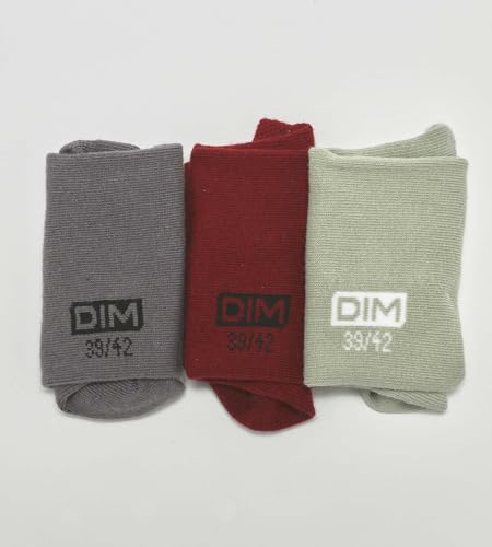 DIM Calzini Uomo Cotone Morbido 39-42 x3