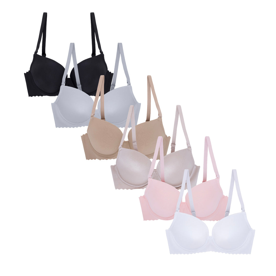 René Rofé Sophie B Reggiseni Push-Up 6 Pezzi 36B leggero