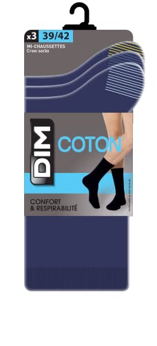 DIM Cotton calzini uomo x3 misto cotone bicolore