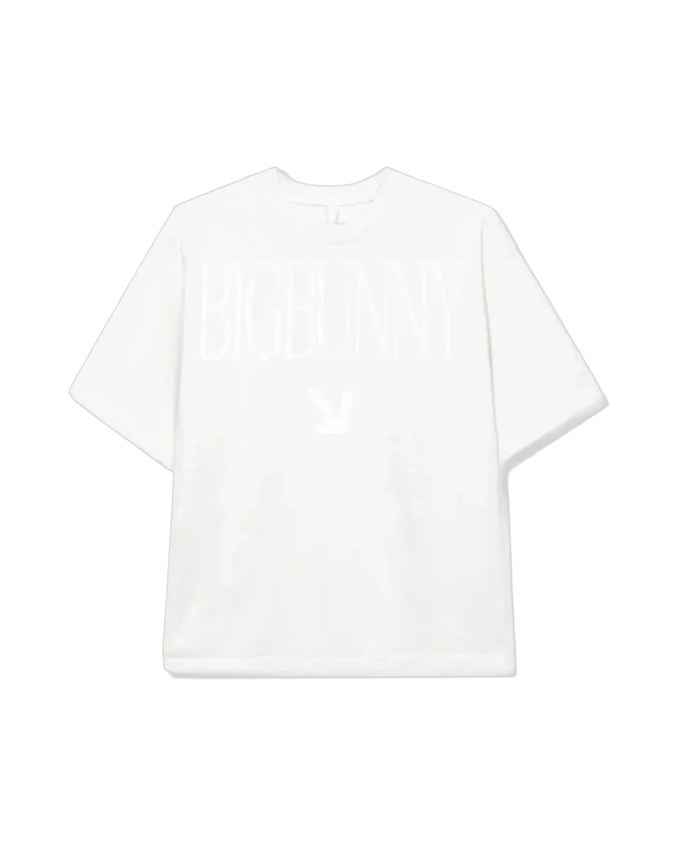 Playboy Heavyweight Fleece Tee t-shirt nera taglia unica