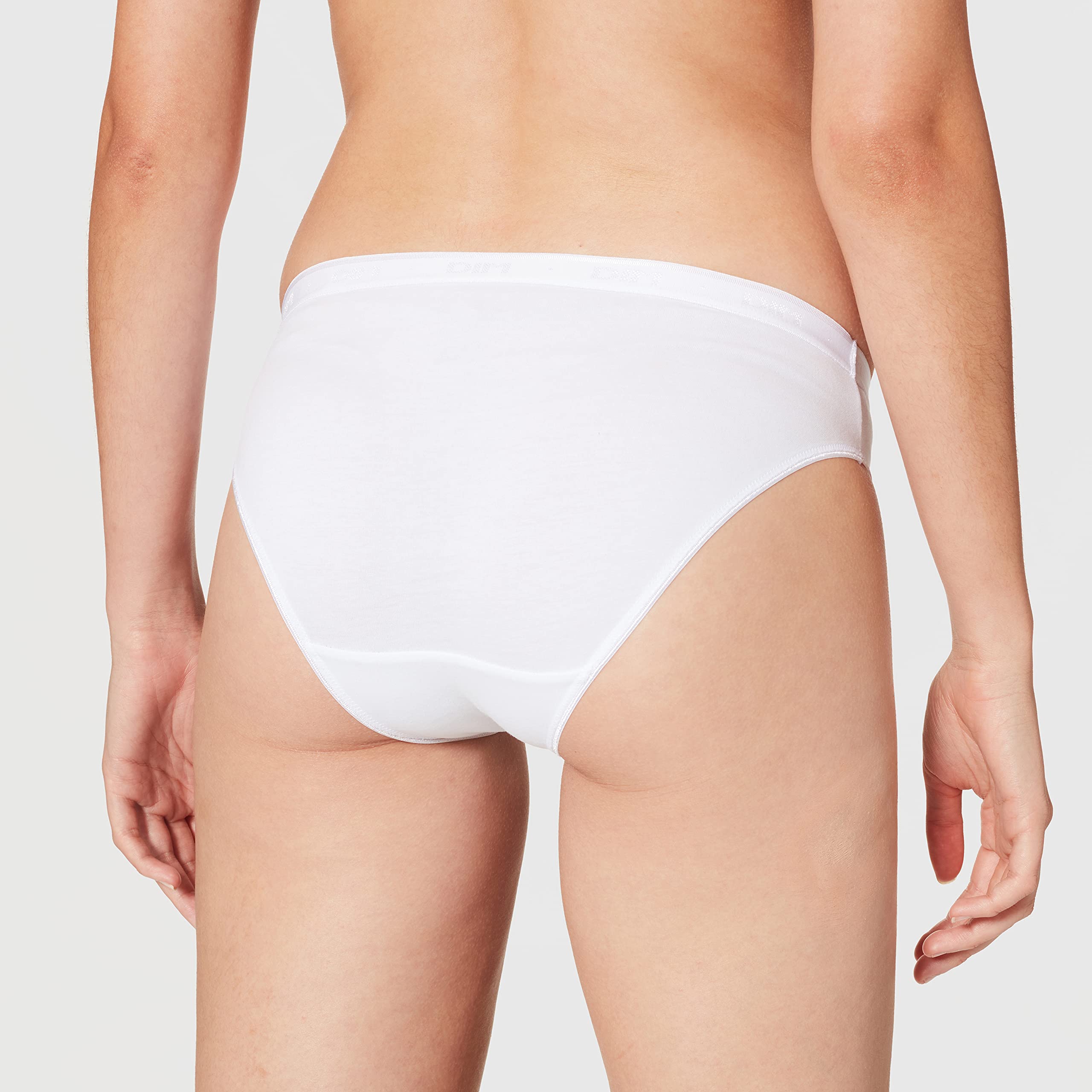 DIM Ecodim Midi Mutandine Donna Cotone Bio Bianco x2 XXS-XS