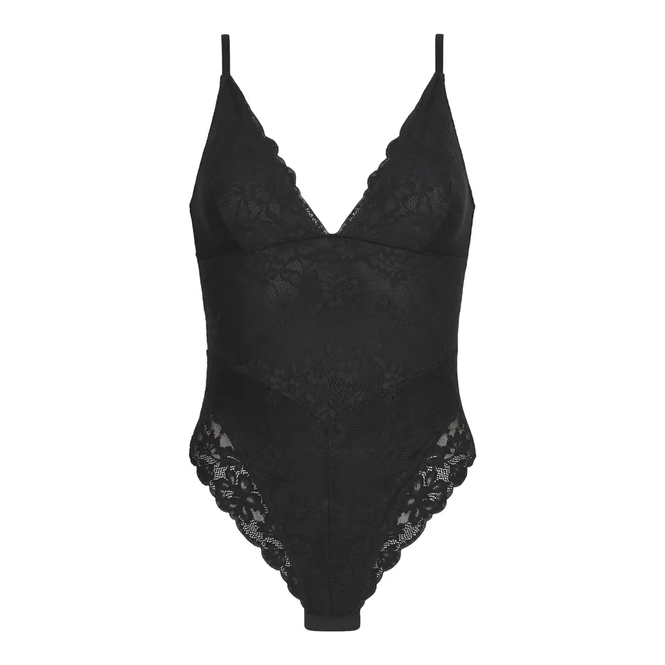 DIM Body Pizzo Modellante Donna L senza ferretto
