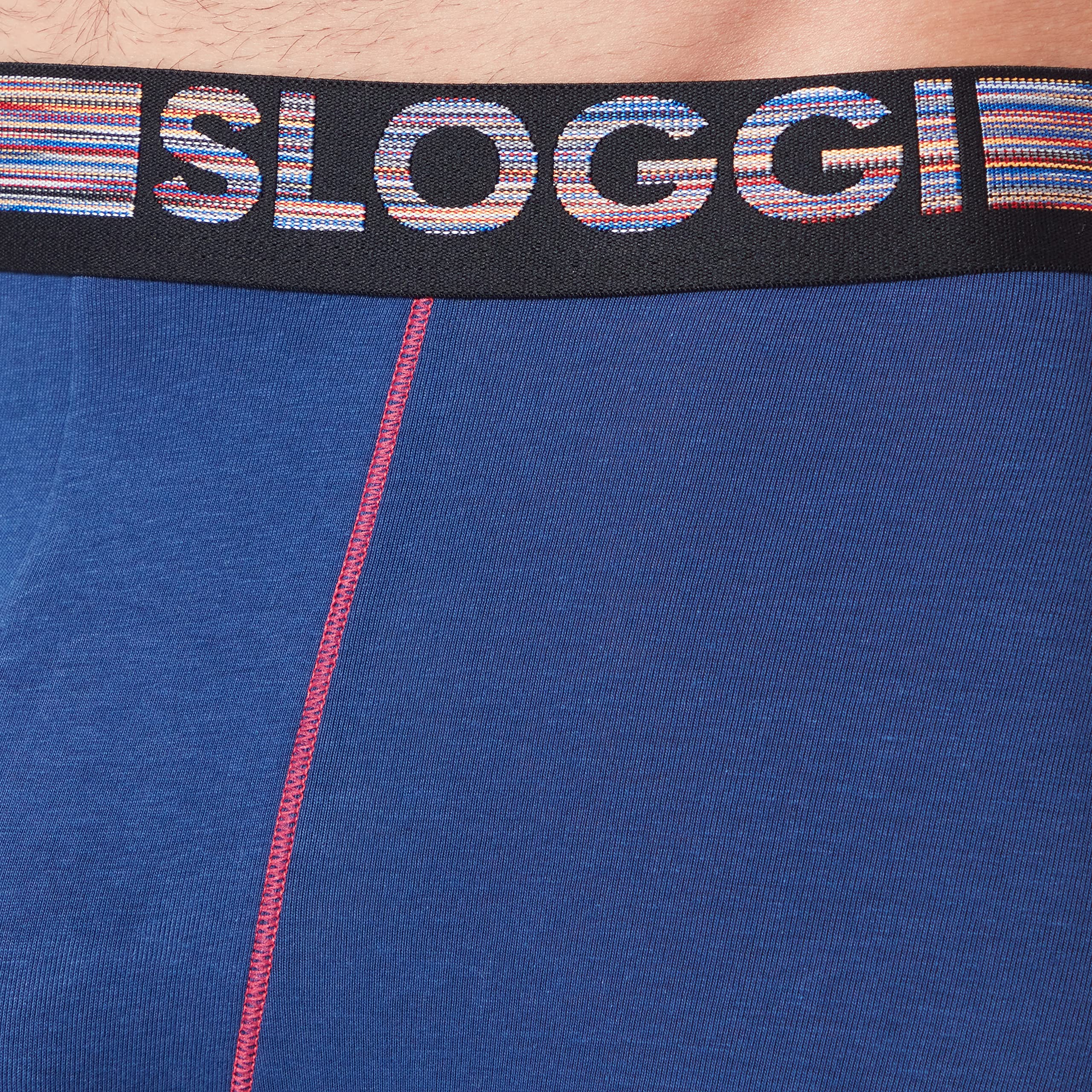sloggi GO ABC Natural H Short boxer uomo 6 pezzi cotone