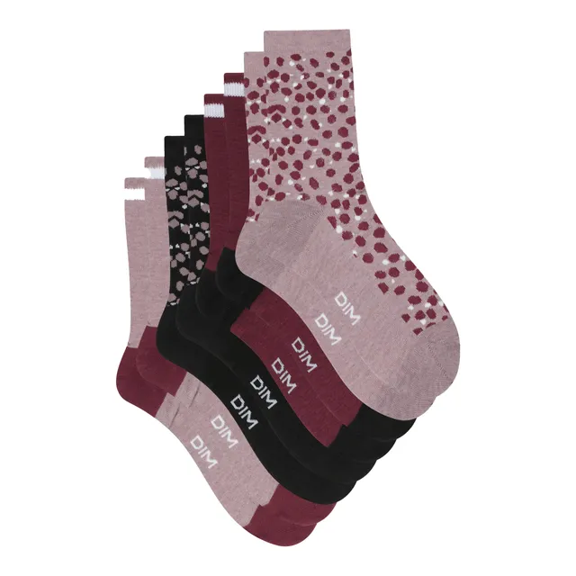 DIM Ecodim Calze Donna Cotone x4 Taglia Unica