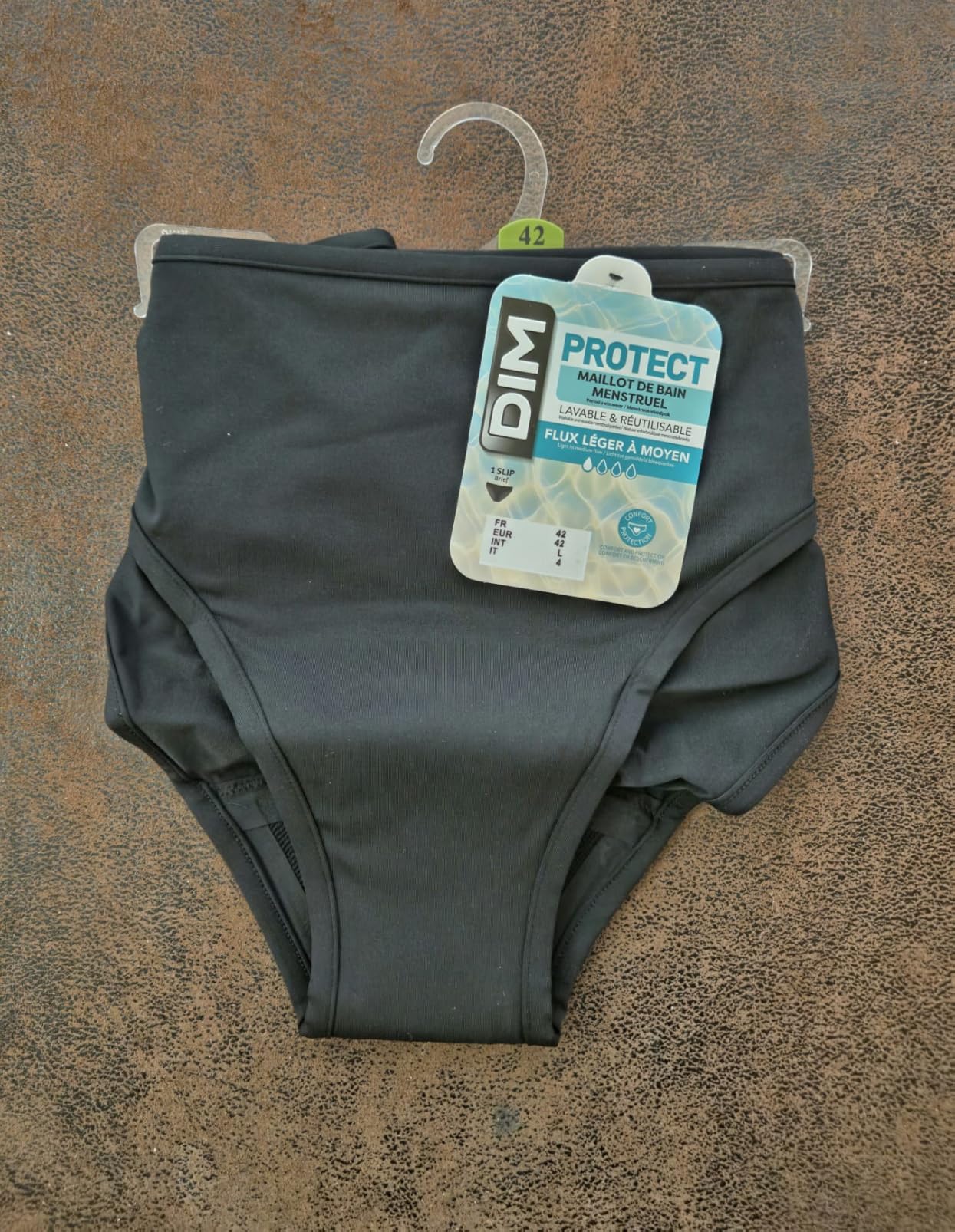 DIM slip costume bagno donna mestruale taglia M