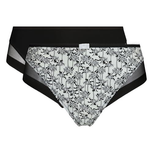 DIM Generous slip donna x2 microfibra con pizzo