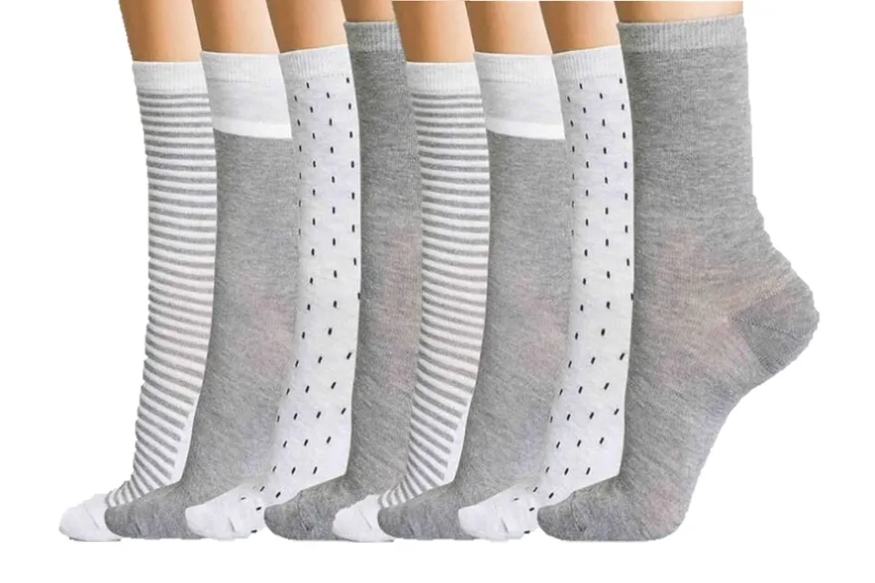 Dim Ecodim Style calzini donna cotone mezza gamba x8