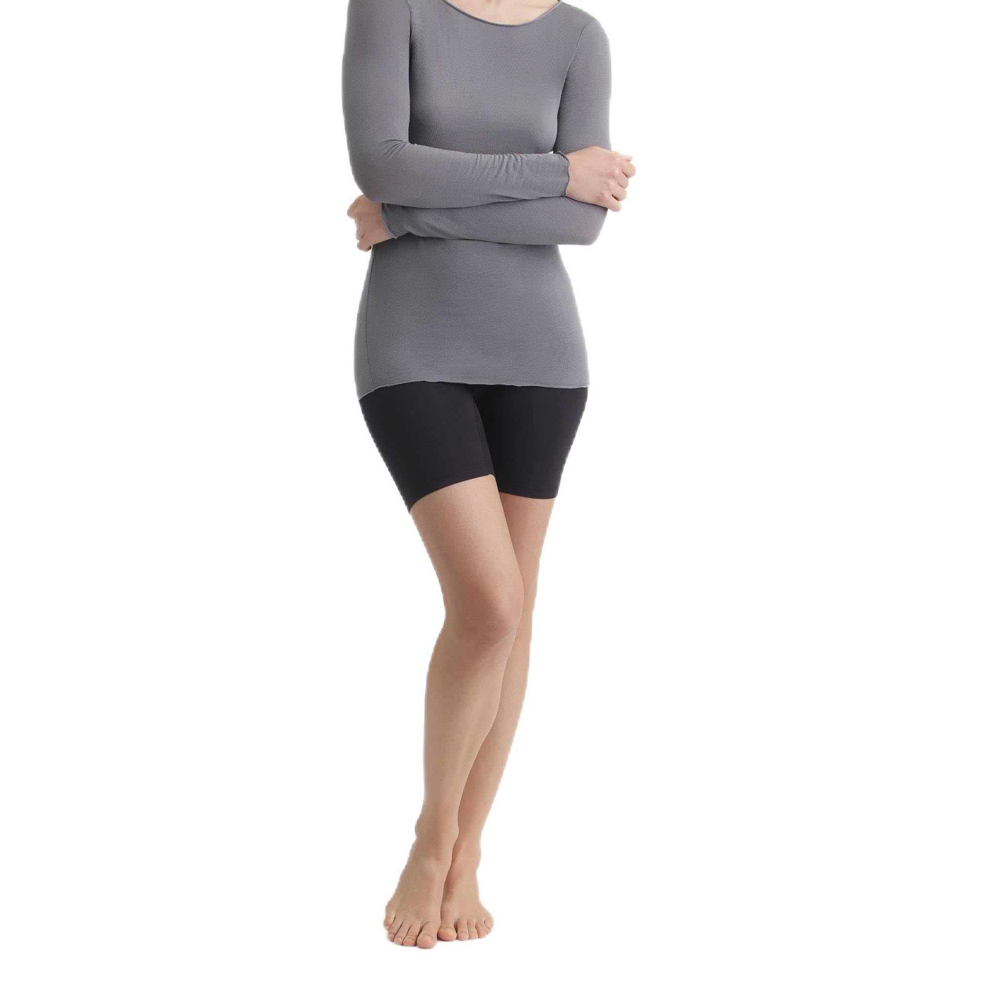 DIM In Cashmere t-shirt manica lunga donna scollo barca