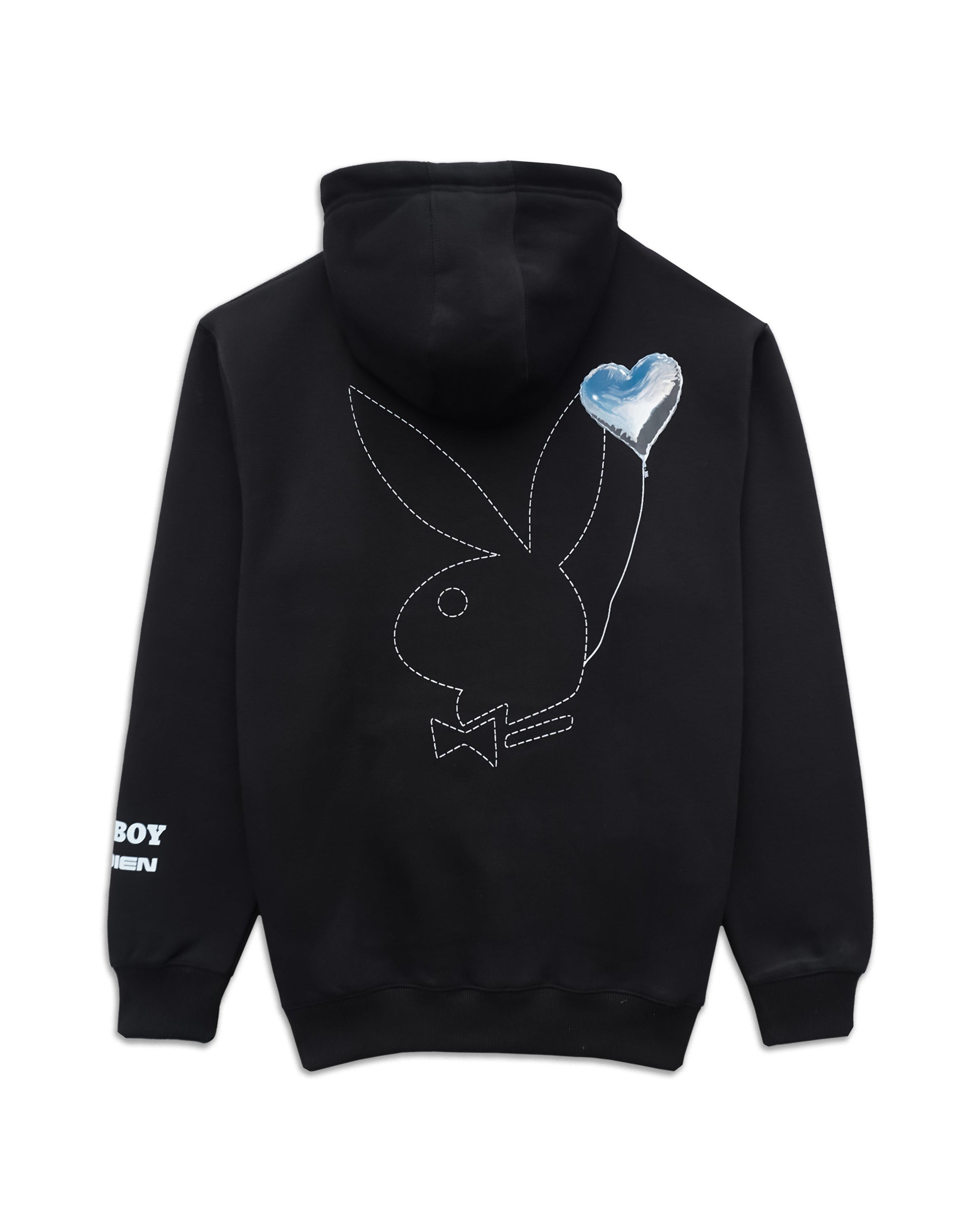 Playboy x Audien Chrome Heart felpa cappuccio nero