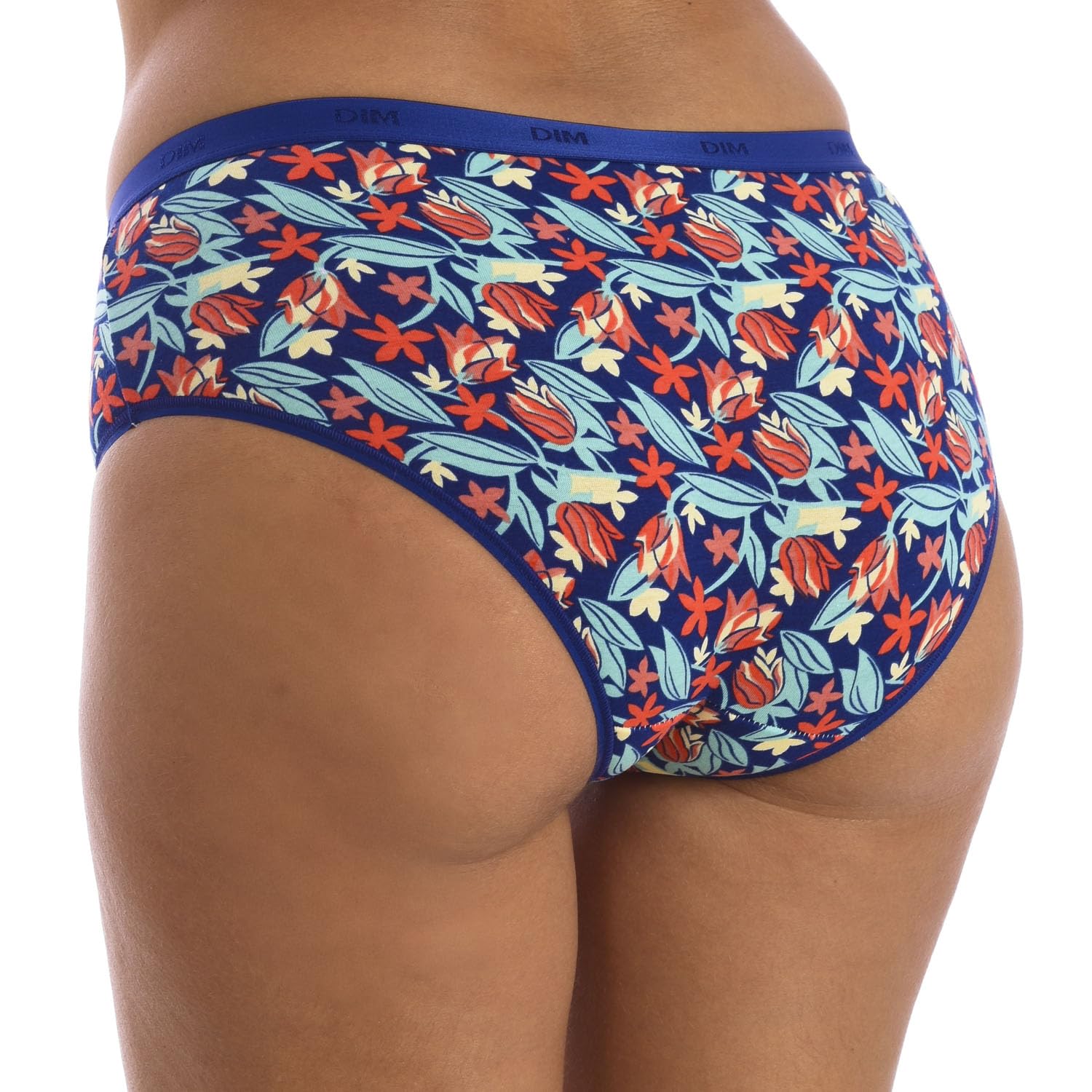 DIM Les Pockets Slip Donna x5 Terracotta Cotone