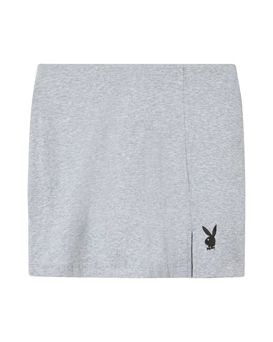 Playboy Slit gonna shorts donna nera vita alta