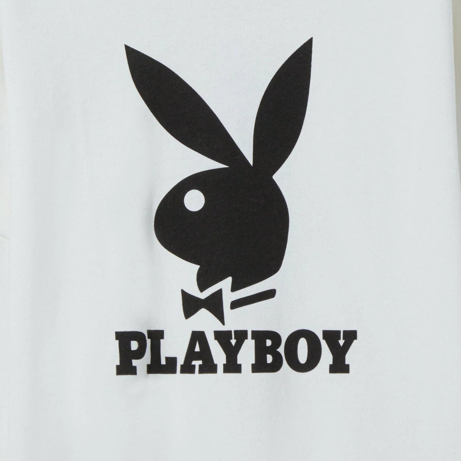 Playboy Classic felpa girocollo donna bianca