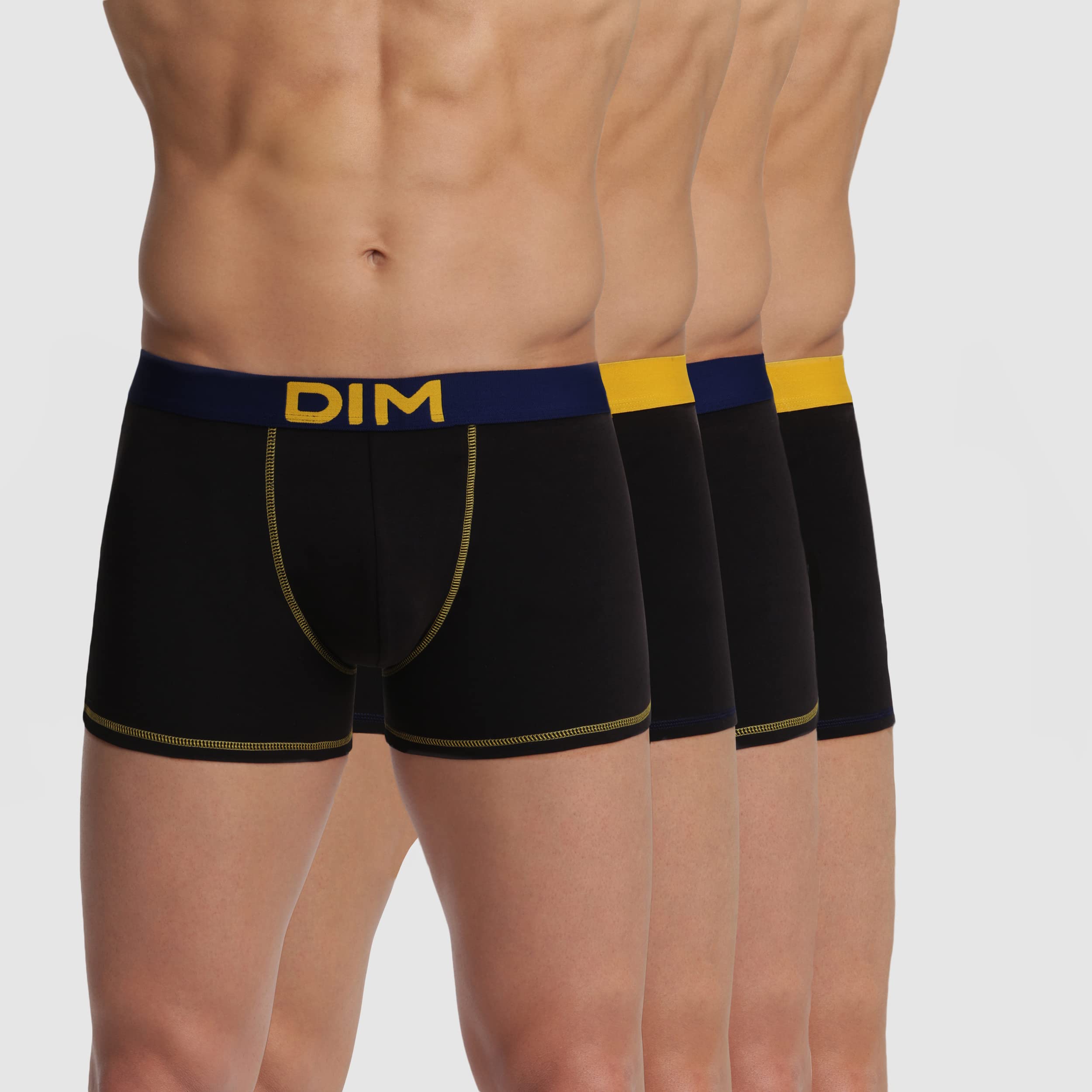 Dim Mix & Colors Boxer Uomo x4 Cotone Stretch