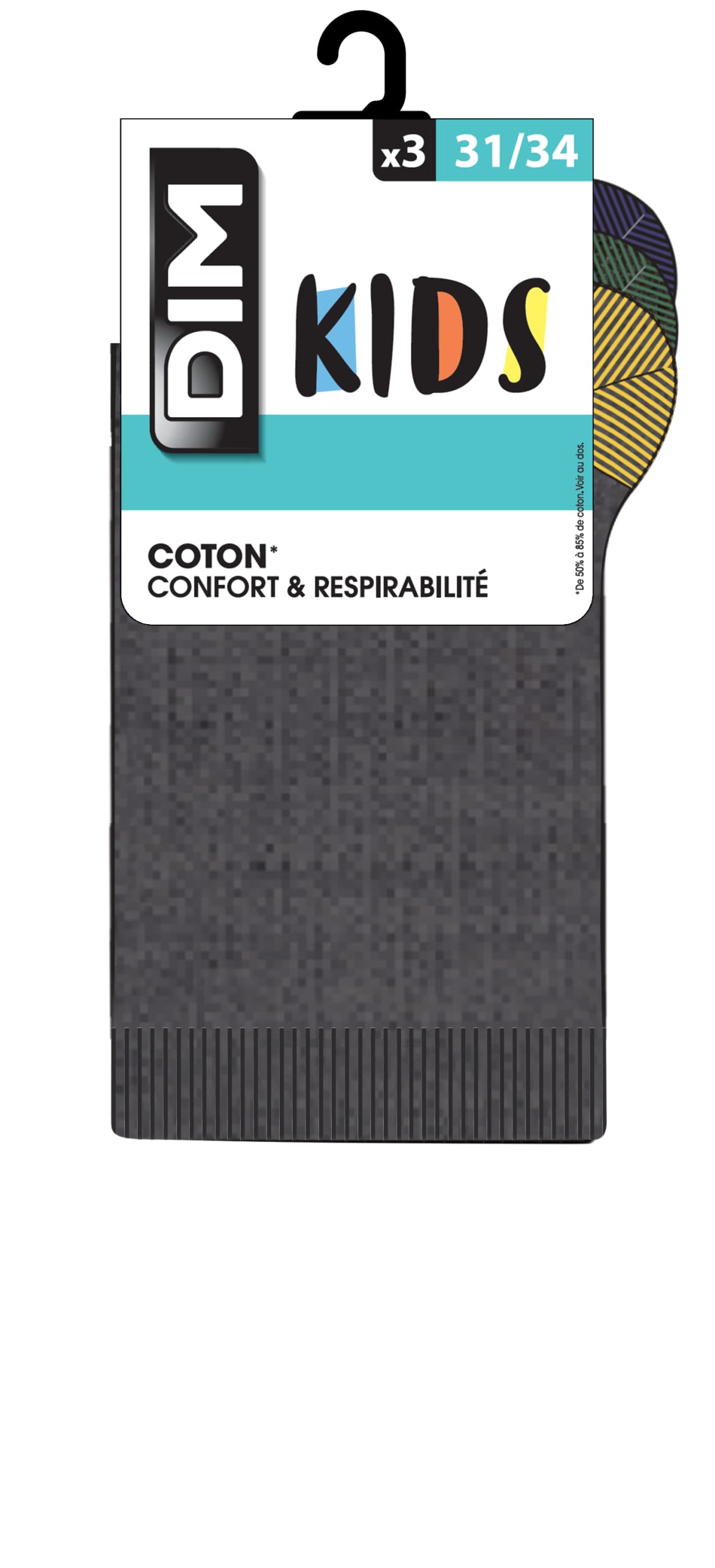 DIM Coton Style Calzini Bambini x2 Cotone