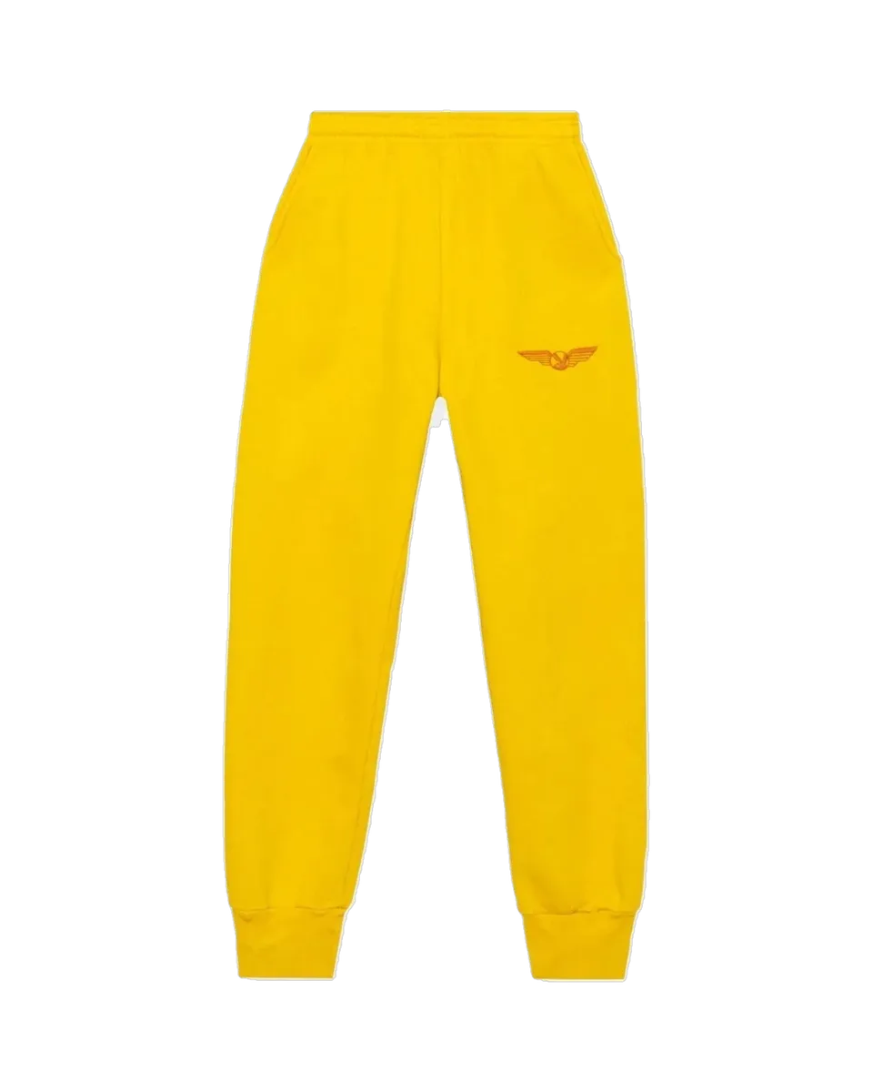 Playboy Aviation Wings Jogger Cotone Felpa Neri