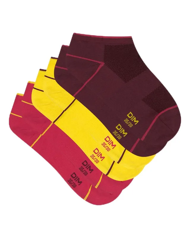 DIM Sport Calzini Corti Donna x3 Taglia 35-38 X-Temp