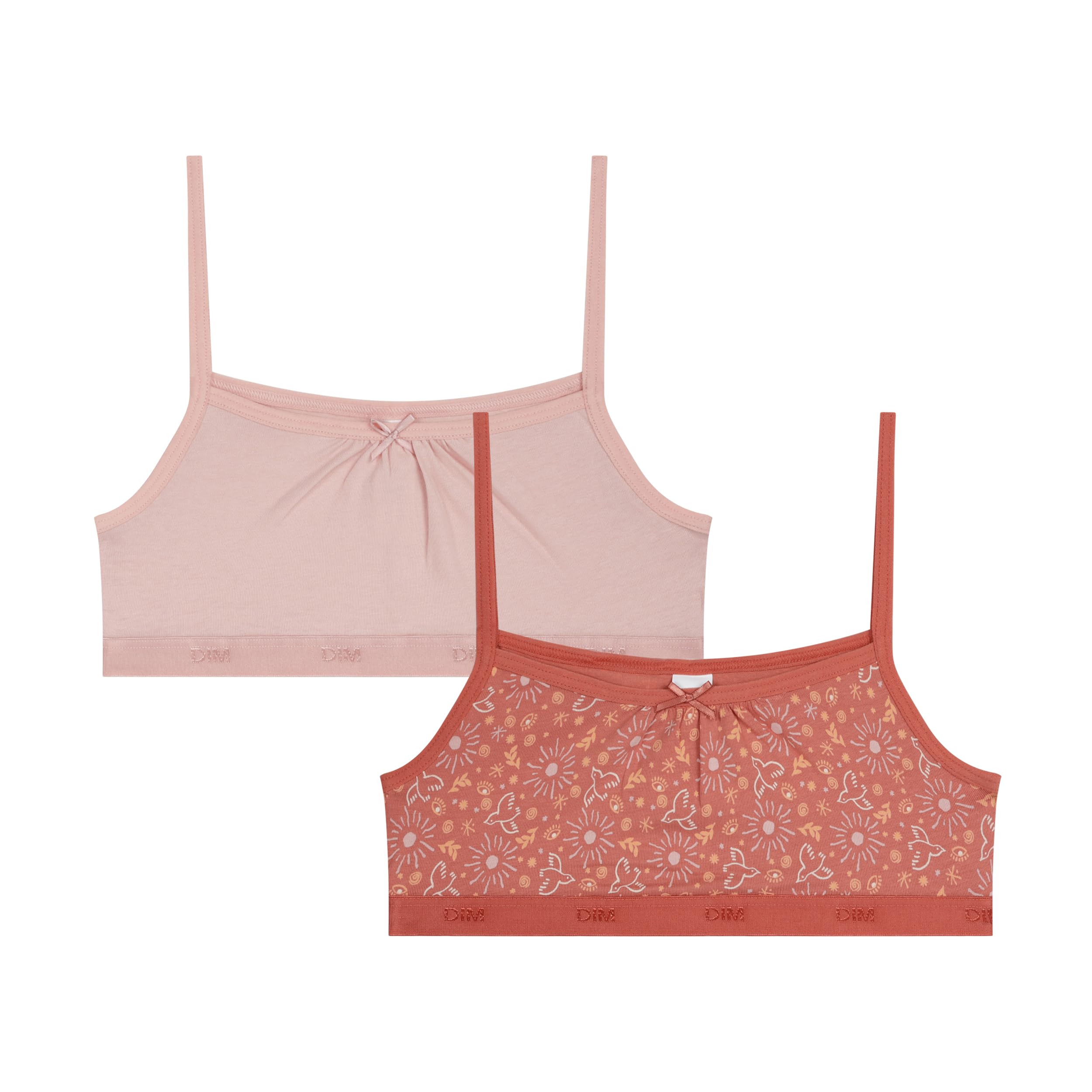 DIM Les Pockets reggiseno cotone ragazza x2