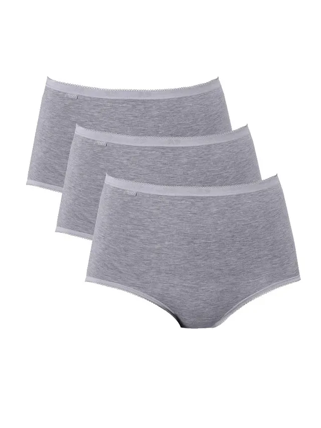 Sloggi Basic+ Maxi Slip Donna x3 Cotone