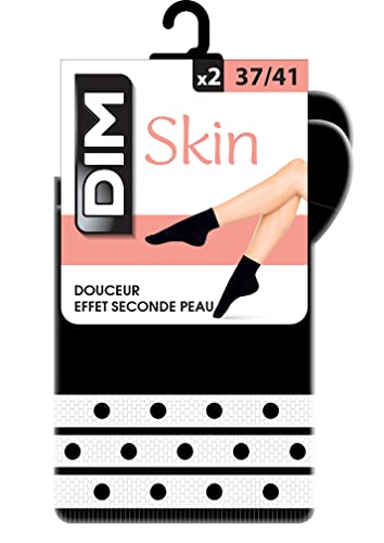 DIM Calzini Caviglia Donna Pacco da 2 Microfibra