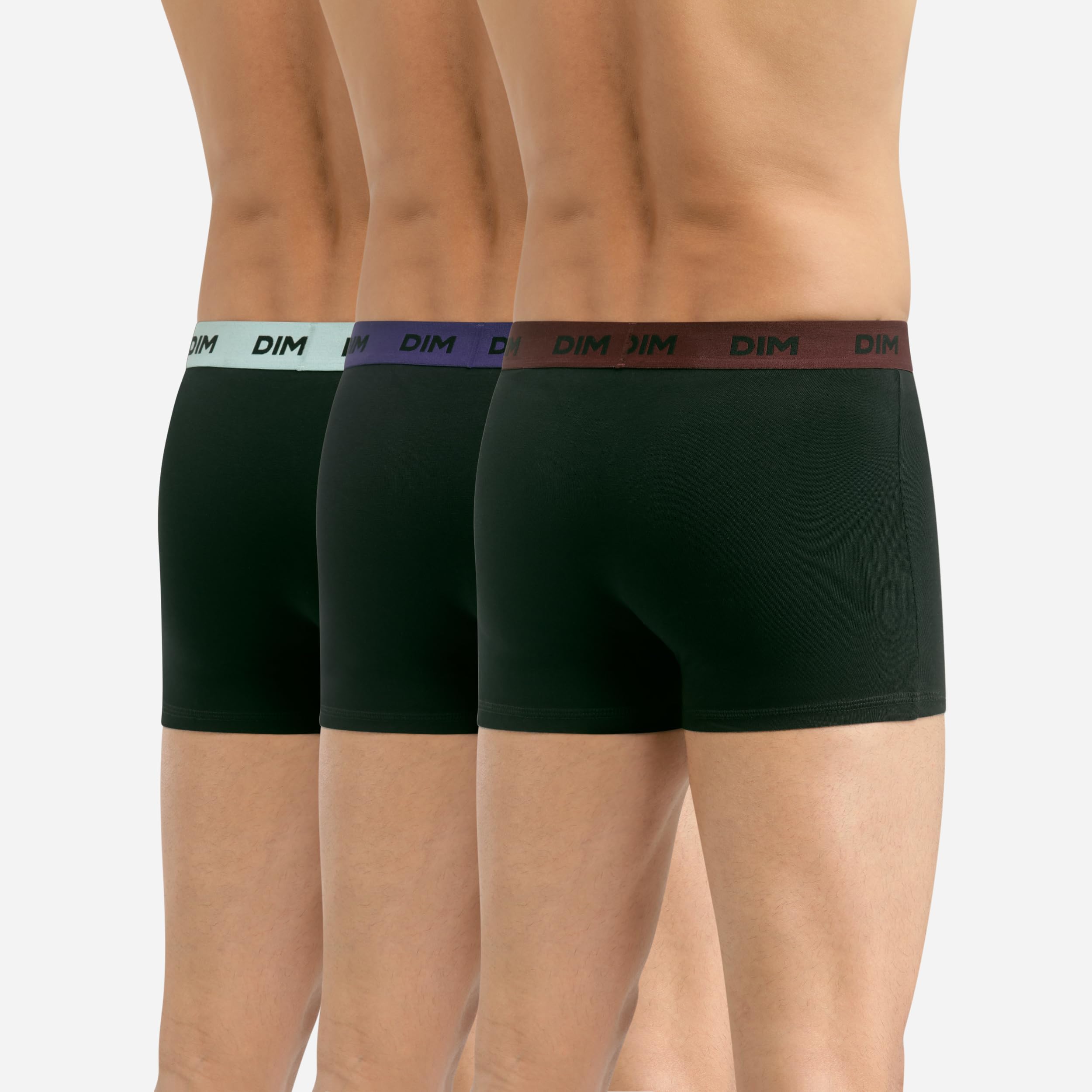 DIM Mix and Colors Boxer Uomo x3 Cotone Elasticizzato