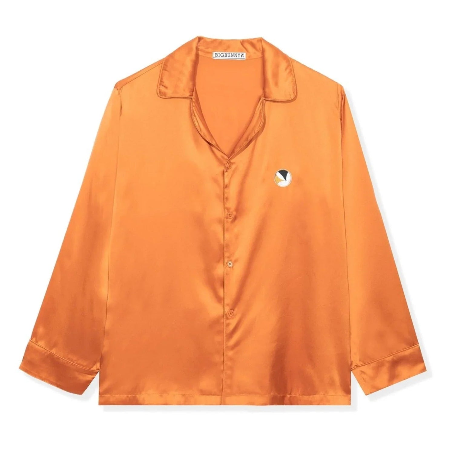Playboy Silk camicia seta oliva bottoni vestibilità comoda