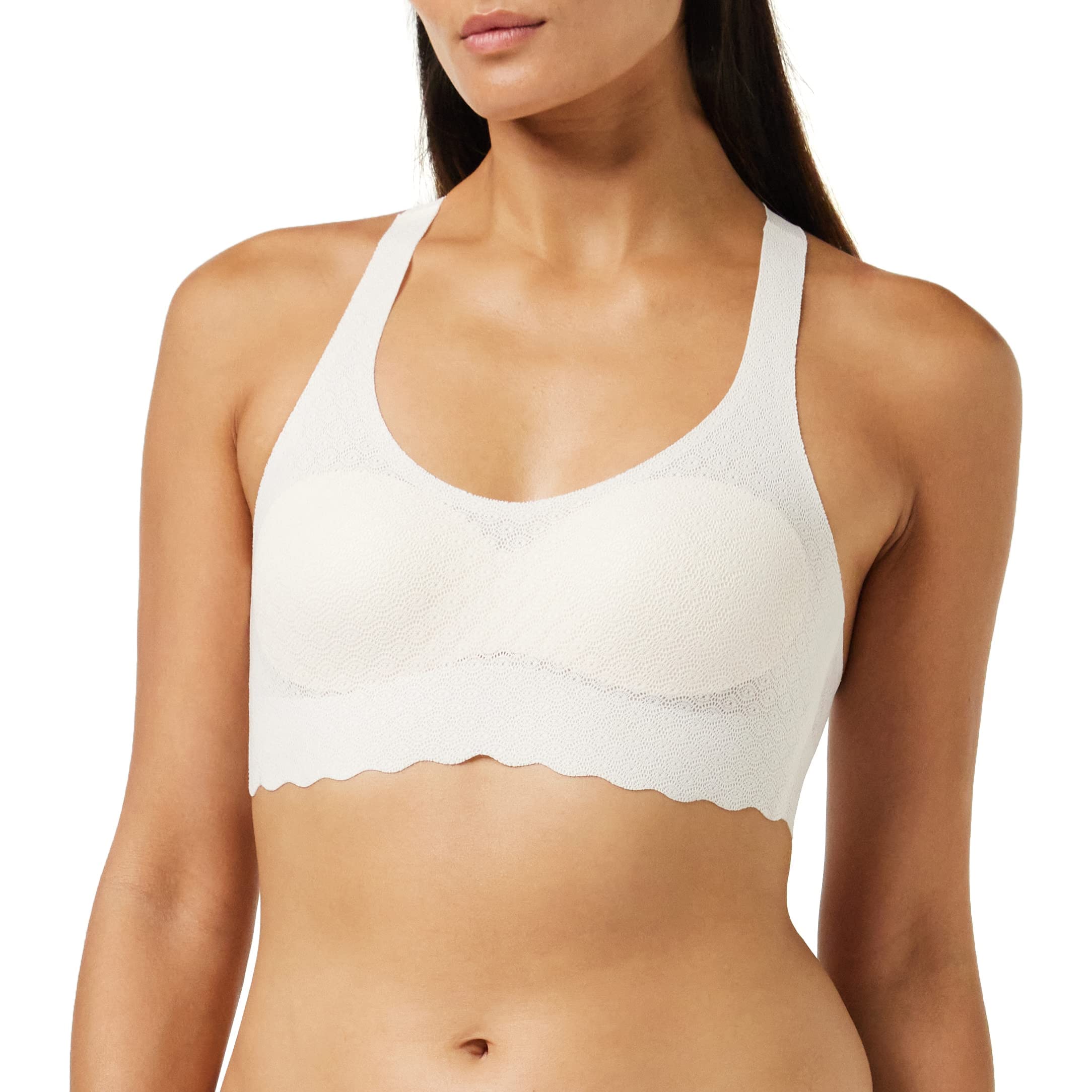 sloggi Zero Lace bustino donna beige angora
