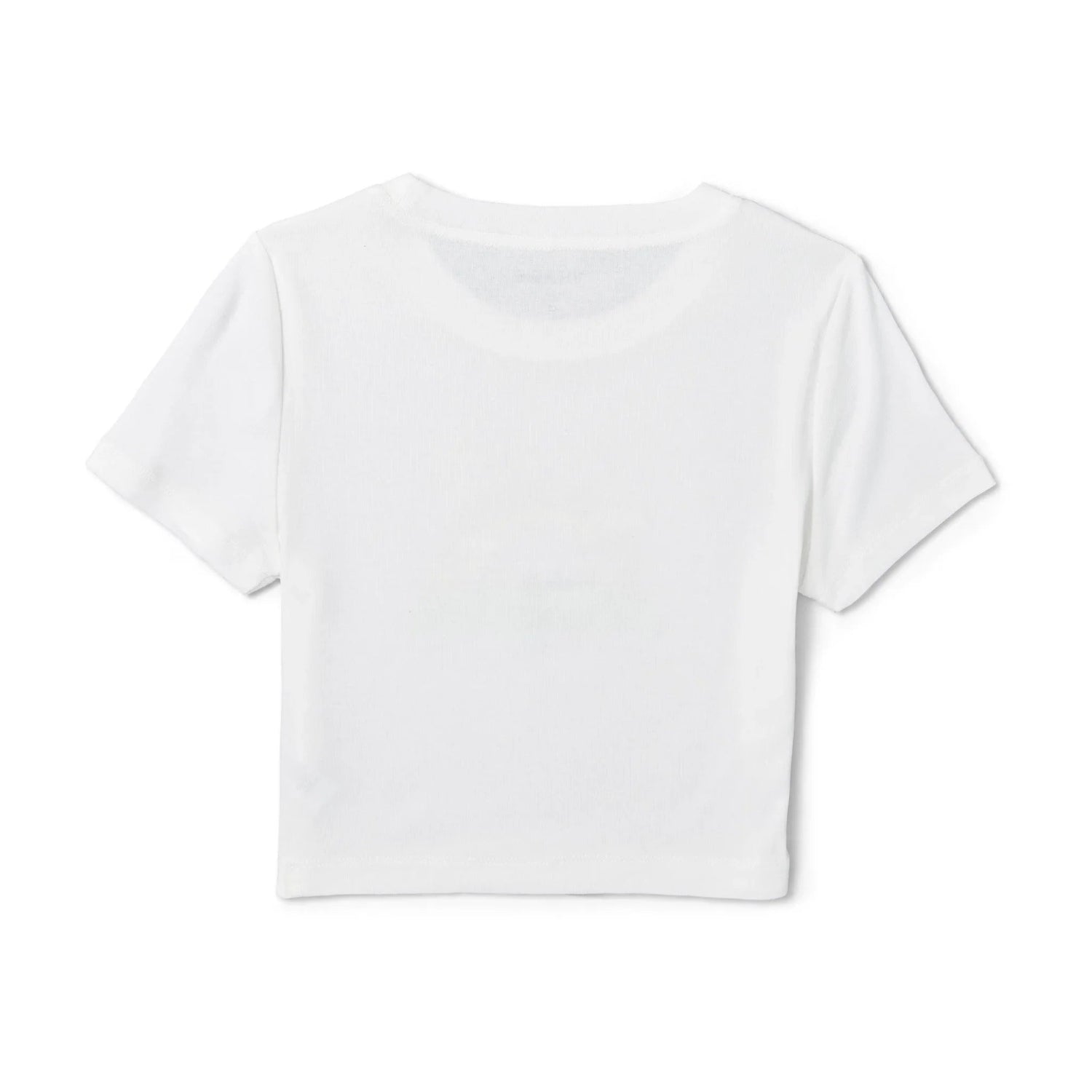 Playboy Rainbow Baby maglietta donna bianca crop