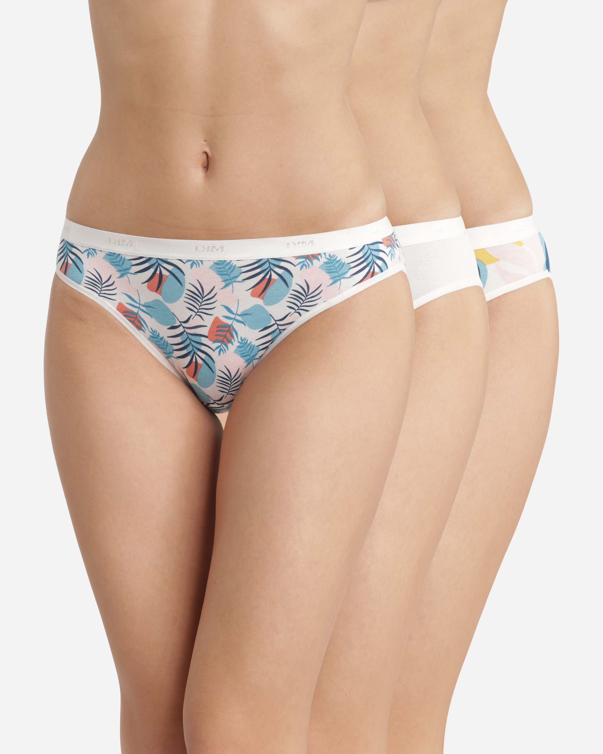 DIM Mutande Donna Pacco da 6 Slip Cotone