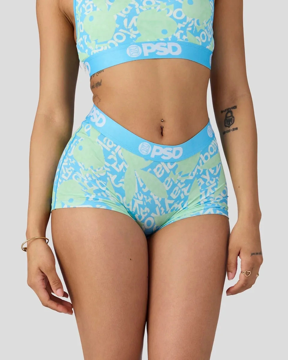 Playboy x PSD Cutting slip boy shorts fantasia