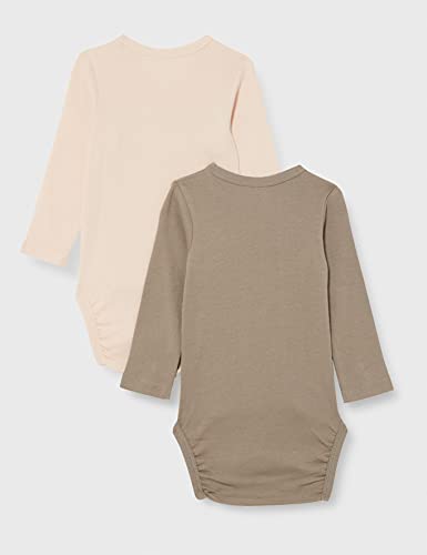 Dim Baby body neonato manica lunga cotone bio set