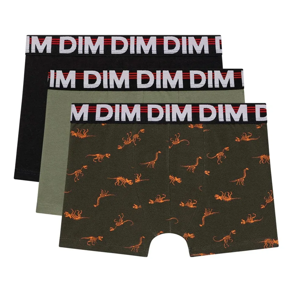 DIM Ecodim Boxer Ragazzo Cotone x3 Multicolor 10 Anni