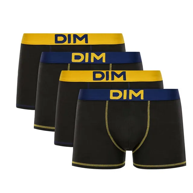 Dim Mix & Colors Boxer Uomo x4 Cotone Stretch