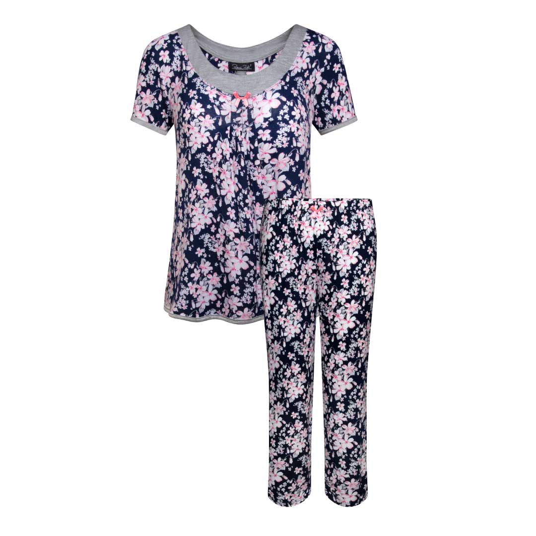 René Rofé Capri Set pigiama viscosa pacco 2 taglia M