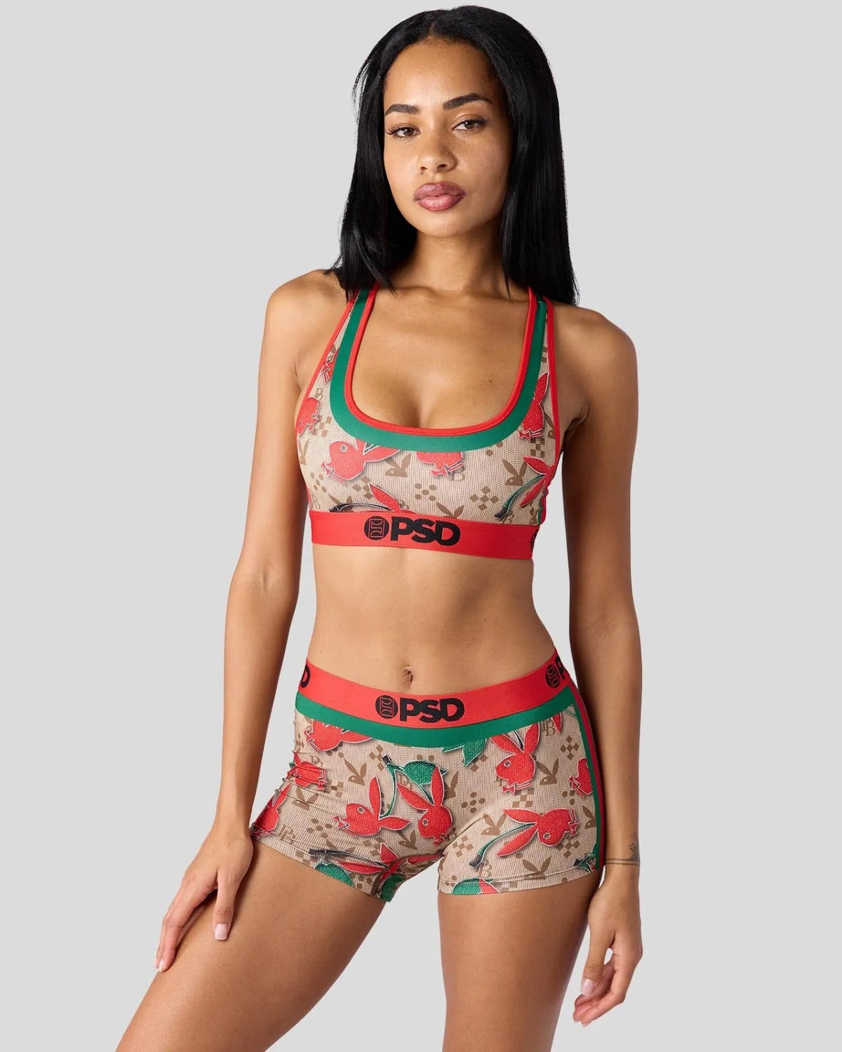 Playboy x PSD Cherry Ice reggiseno sportivo multicolor