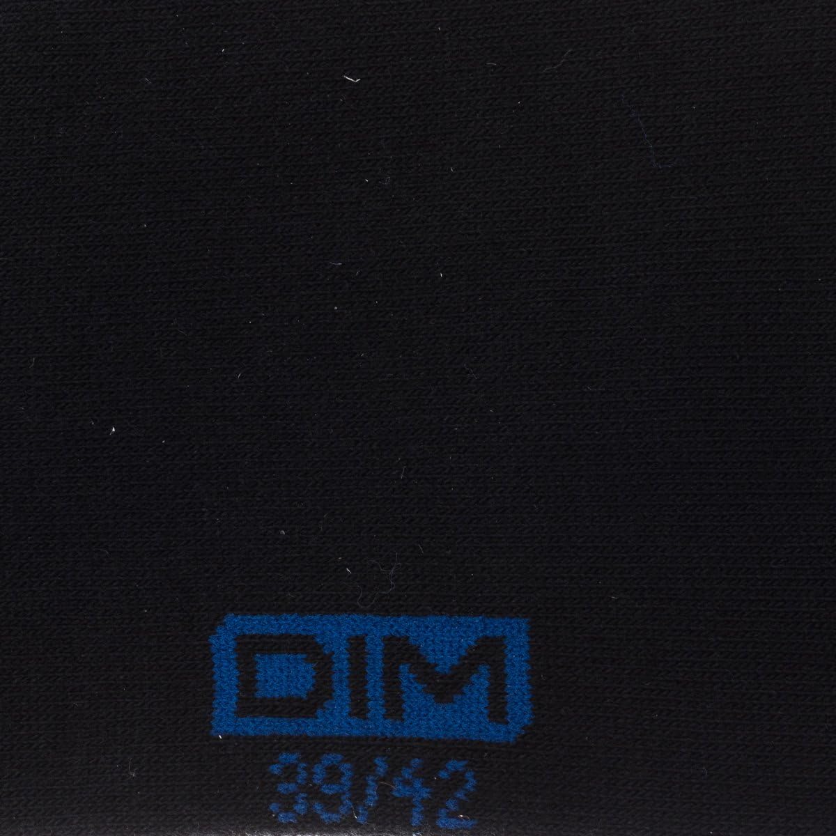 Dim Coton Comfort calzini uomo corti 3 paia neri cotone