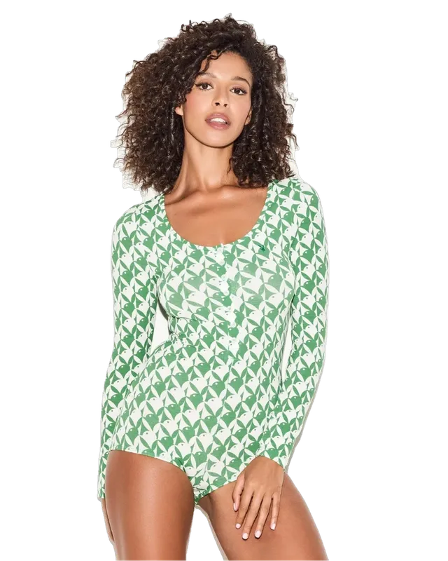 Playboy Cozy Sleep tuta da notte modal rossa