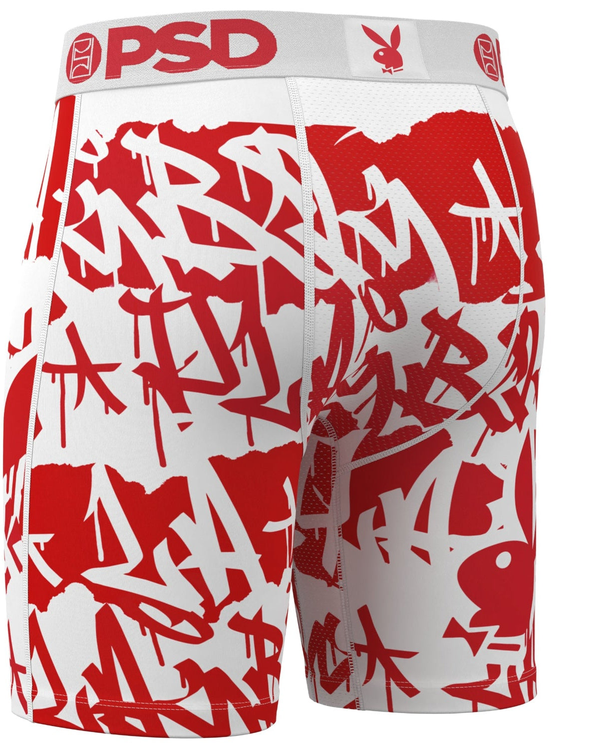 Playboy x PSD slip uomo bianco micromesh 7 pollici