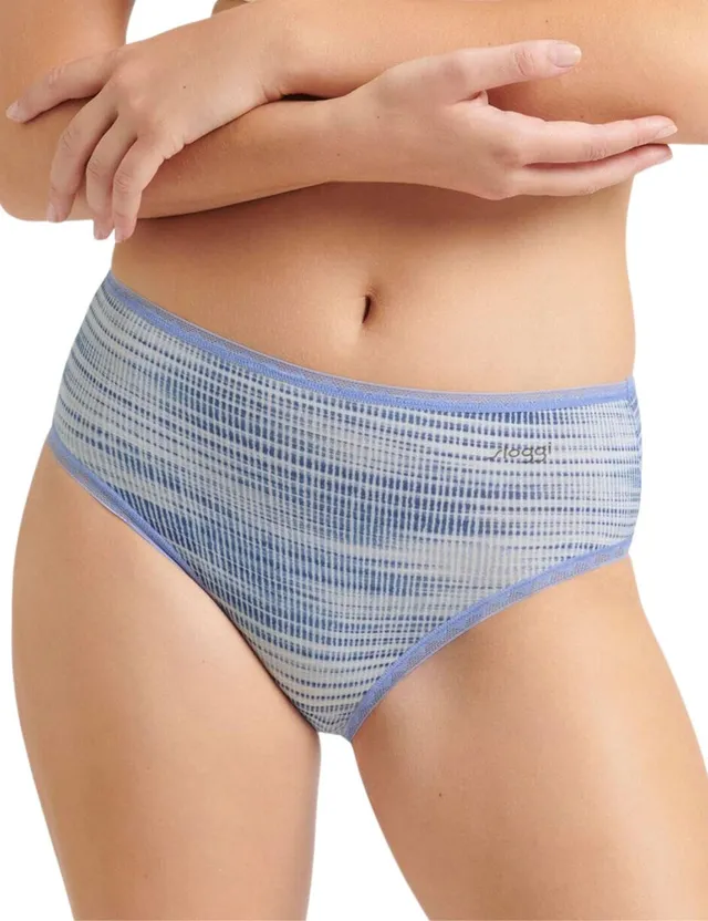 sloggi Go High Waist Slip Donna M x2 Vita Alta