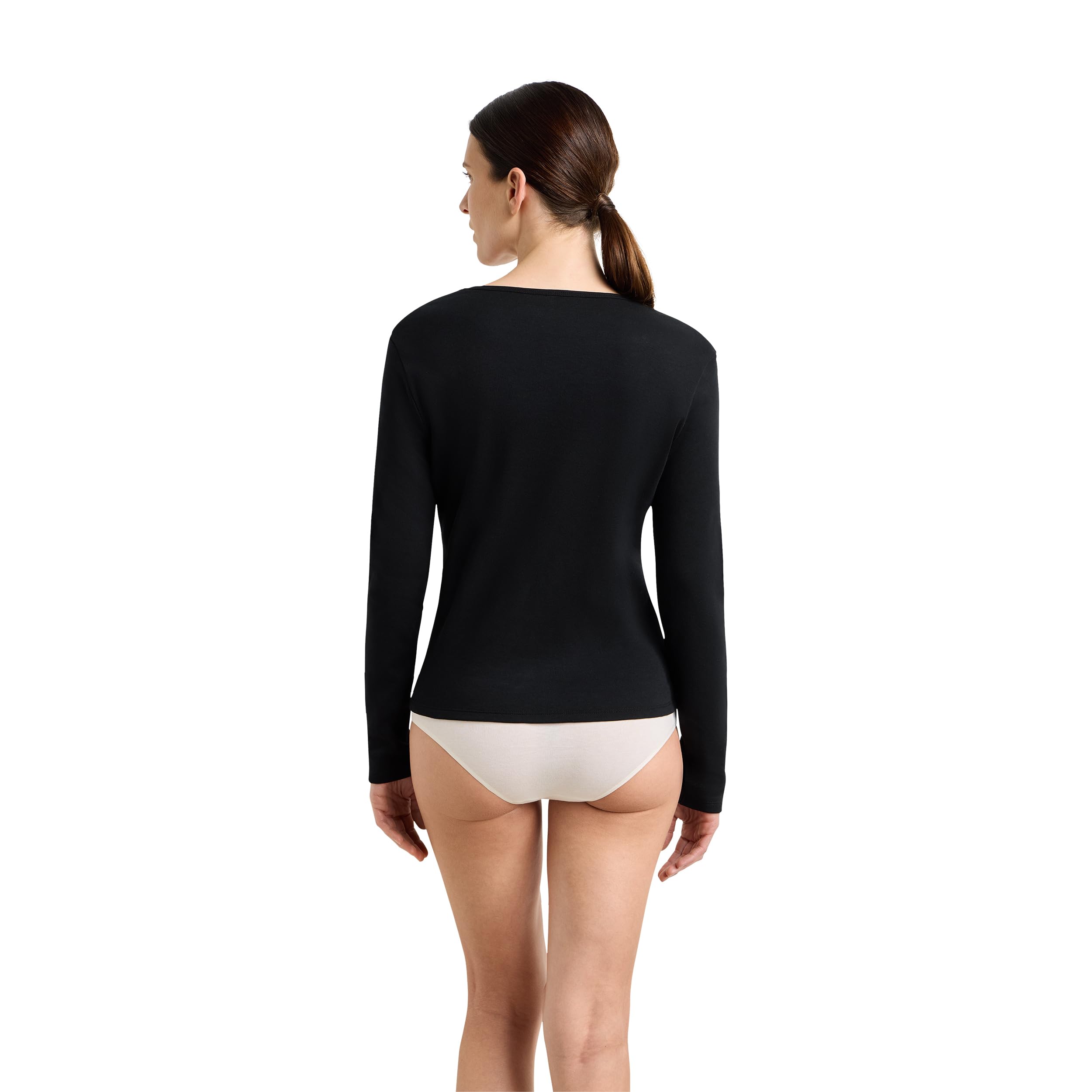 DIM termica t-shirt donna maniche lunghe cotone