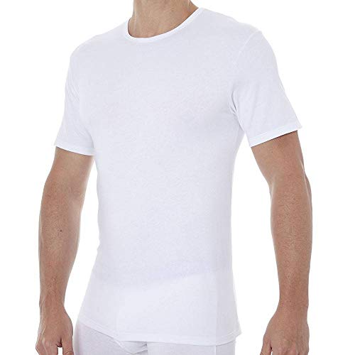Dim T-shirt uomo scollo a U pacco 2 in cotone