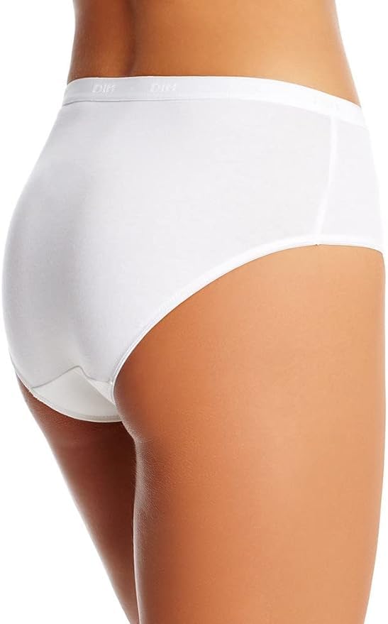 DIM Ecodim Maxi slip donna S bianco cotone bio 2 pezzi
