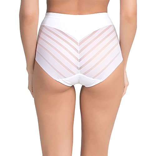 DIM Diam'S Control Modern culotte guaina bianco pancia piatta
